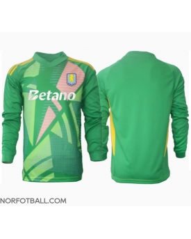 Billige Fotballdrakt Aston Villa Keeper Replika Hjemmedrakt 2024-25 Langermet